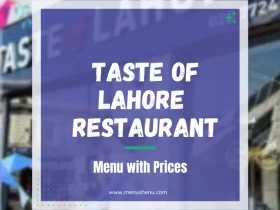 Taste of Lahore Restaurant