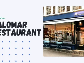 The Palomar Menu 1