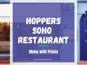 Hoppers Soho Restaurant