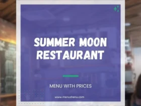 Summer Moon Menu in Dallas