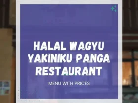 Halal Wagyu Yakiniku Panga Menu Prices