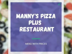 Manny's Pizza Plus Menu and prices