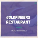 Goldfingers Menu With Prices in Ozark