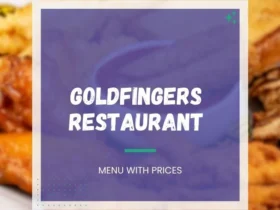 Goldfingers Menu With Prices in Ozark