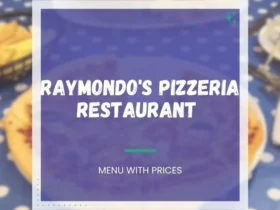 Raymondo's Pizzeria Menu with Prices