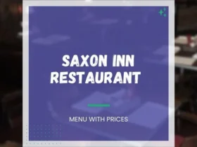 Saxon Inn Menu in Natrona Heights