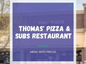 Thomas Pizza & Subs Menu in Lumberton, NC
