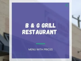 B & G Grill Menu in Goldsboro