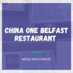 China One Belfast Menu With Prices