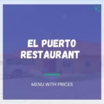 El Puerto Menu