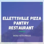 Ellettsville Pizza Pantry Menu