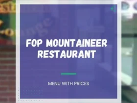 FOP Menu With Prices – Clarksburg, WV