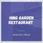 Hing Garden Menu in Machias, ME