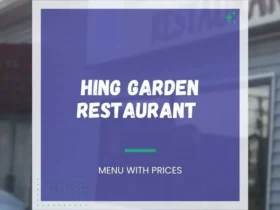 Hing Garden Menu in Machias, ME