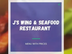 J's Wing & Seafood Menu