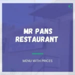 Mr Pans Menu in Norwich
