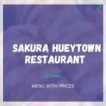 Sakura Hueytown Menu With Prices