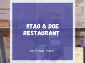 Stag & Doe Menu in China Grove