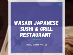 Wasabi Japanese Sushi & Grill Menu Lake Charles LA with Prices