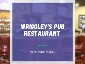 Wriggley's Pub Menu Georgetown TX with Prices