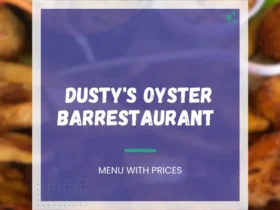 Dusty's Oyster Bar Menu Panama City Beach with Prices