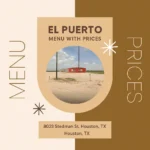 El Puerto Menu with Prices